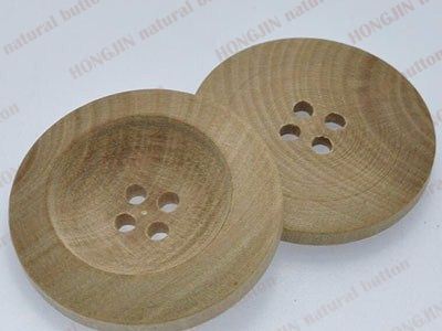 wood button-w34