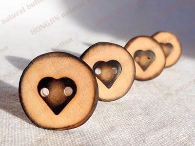 wood button-w36