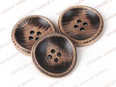 wood button-w37