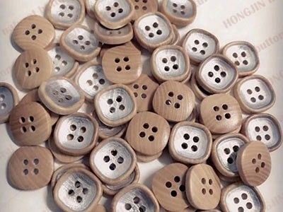 wood button-w39