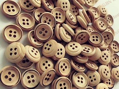 wood button-w40
